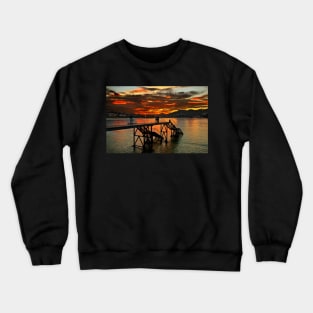 Sunset in Donostia - San Sebastian Crewneck Sweatshirt